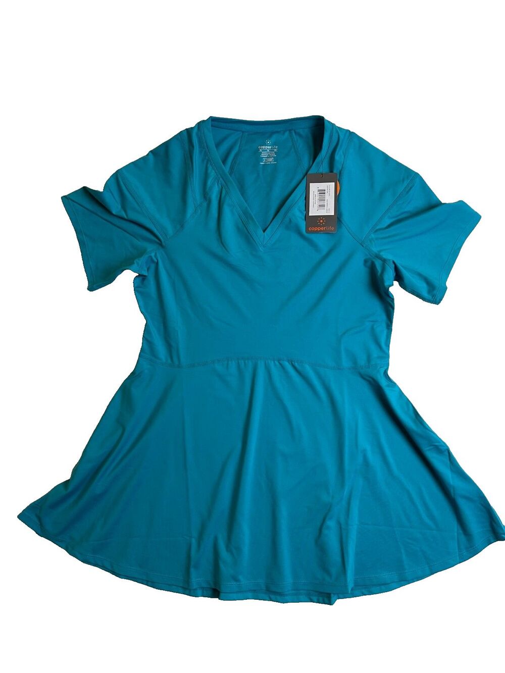 Tommie Copper Shirt XL Womens V Line Shoulder A Line Compression Centric Support